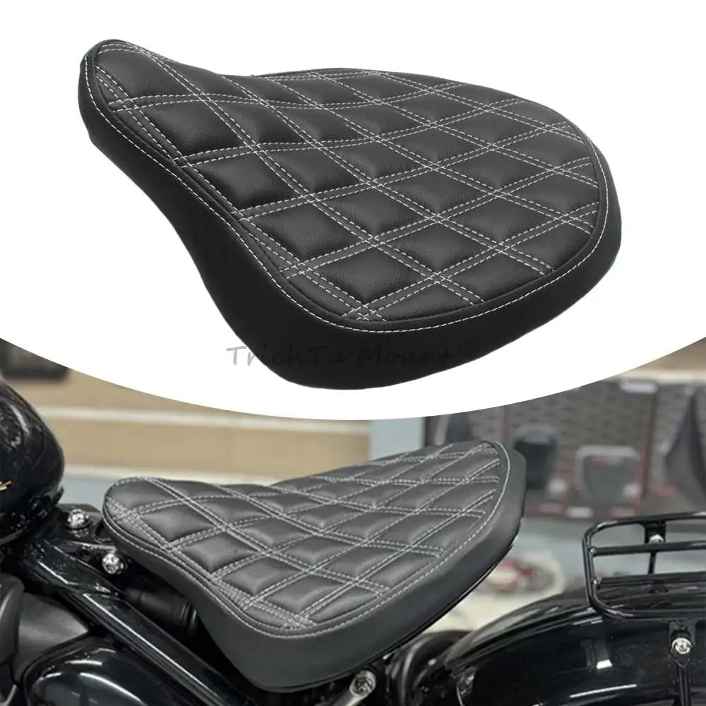 

Motorcycle Front Driver Solo Seat compatible For Triumph Bonneville Bobber 2017 2018 2019 2020 2021 2022 2023 2024 2025