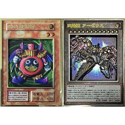 Yu-Gi-Oh! Relief Metal Card Time Wizard Divine Arsenal AA-ZEUS - Sky Thunder Diy Self Made Game Anime Collection Card Gift Toys