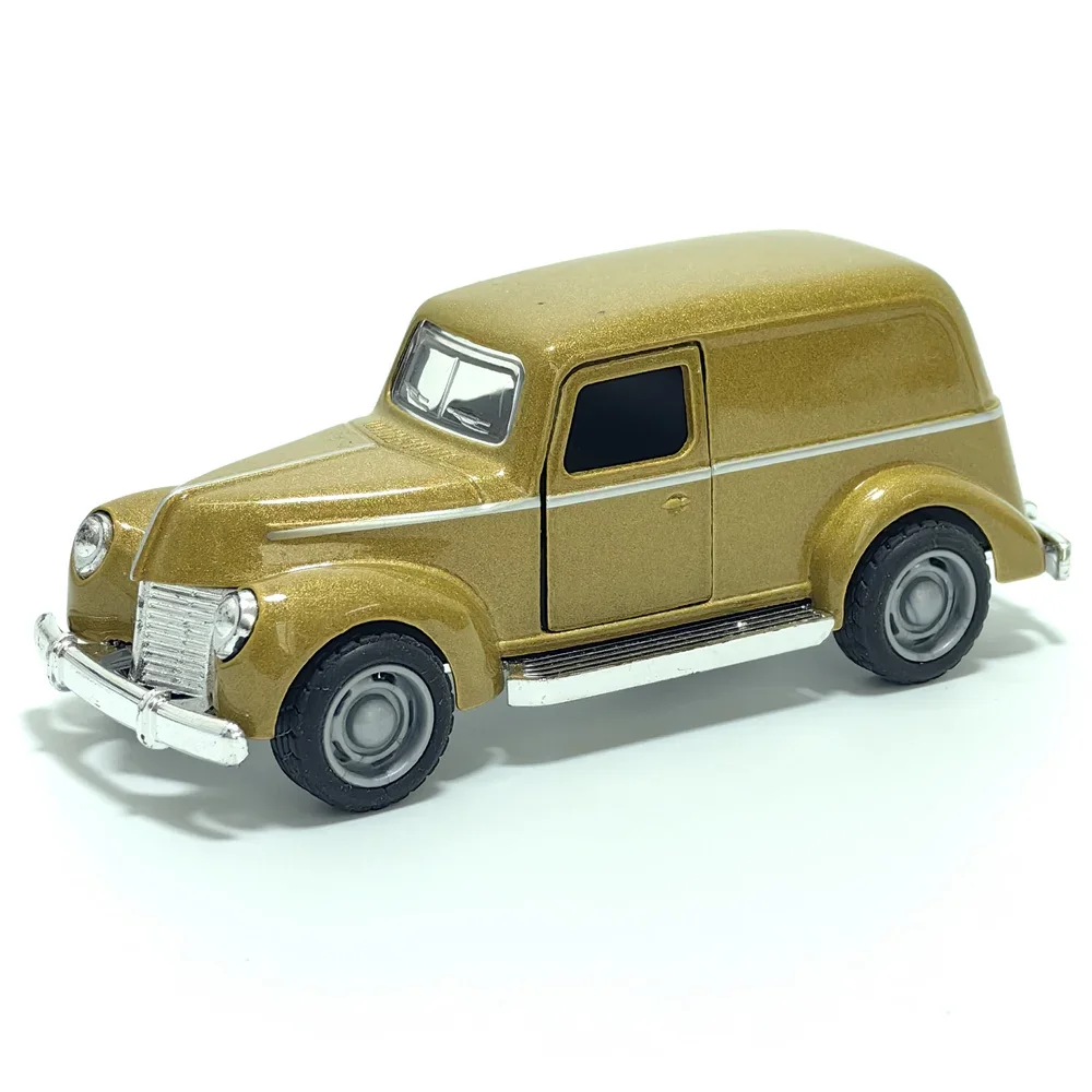 Mini coche clásico de aleación Retro, modelo de simulación de Metal extraíble, modelo de coche fundido a presión, colección de juguetes para niños, decoración, regalos de navidad