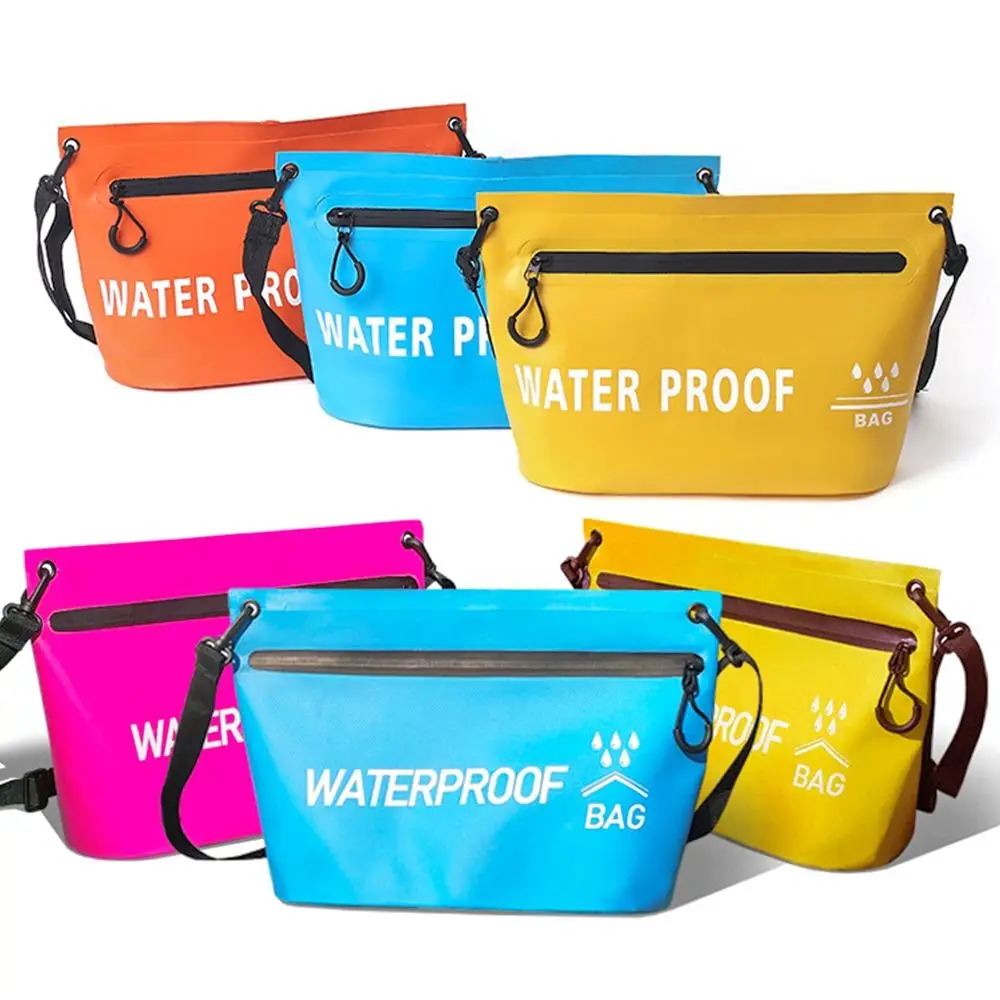 

5L Waterproof Dry Bag Travel Zipper Handbag Pack Wash Sack Swimming Rafting Kayaking River Trekking Floating Boating Water Bags