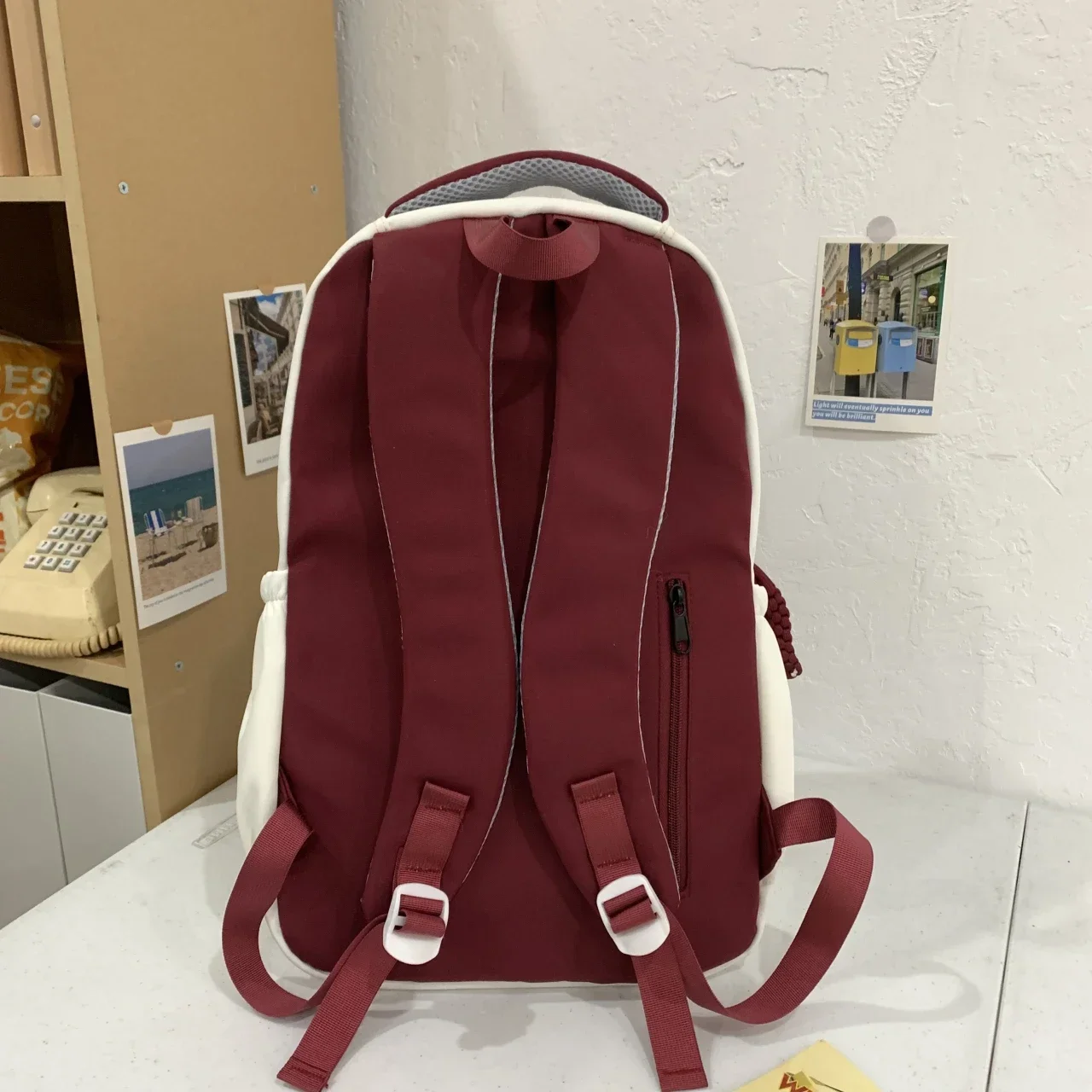 Mochila Campus de grande capacidade para estudantes do ensino médio e estudantes universitários, bolsa de viagem ao ar livre, 18,5"