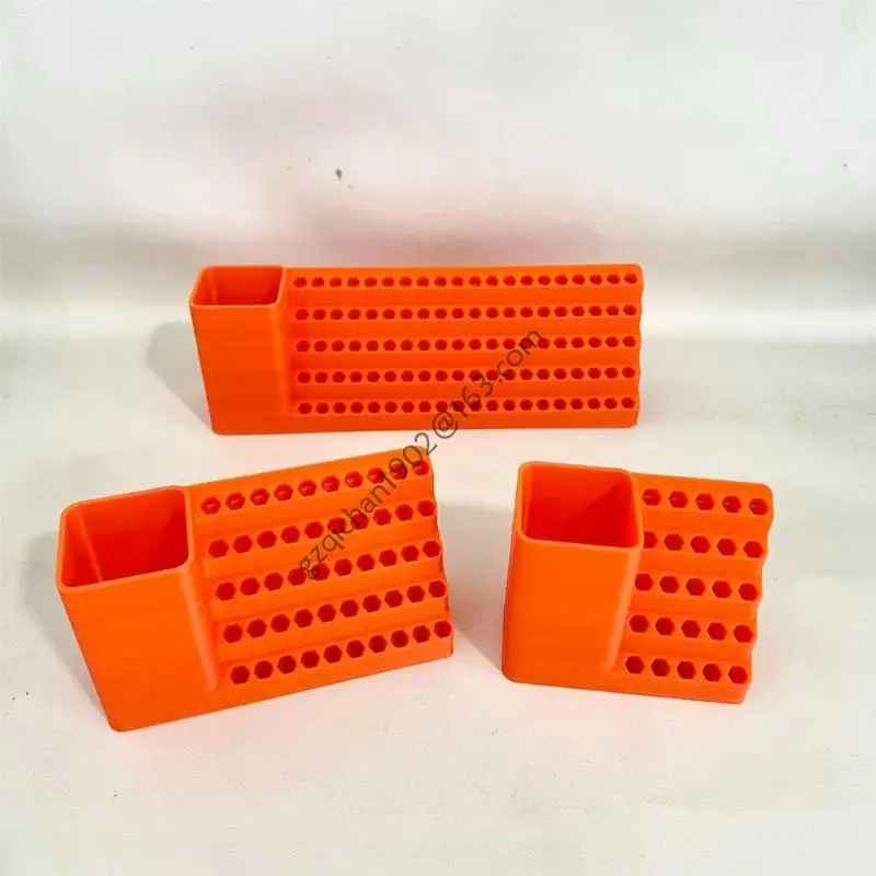 x7ab secmpldriver bit bit toolder aboxes 20/25/50/100 Hole Option Plastic Bit Princer to Garage Workshop