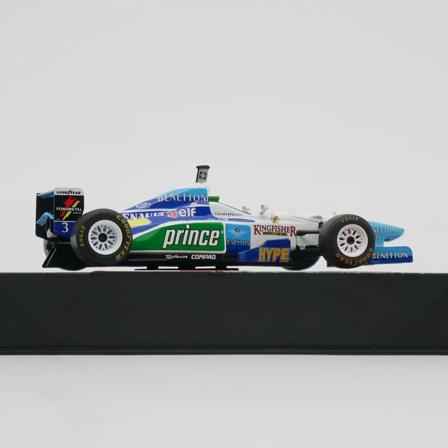 Ixo-ベンツ-ダイキャストカーモデル,メタルトイ,1:43,モデルb196 1996,jean alesi