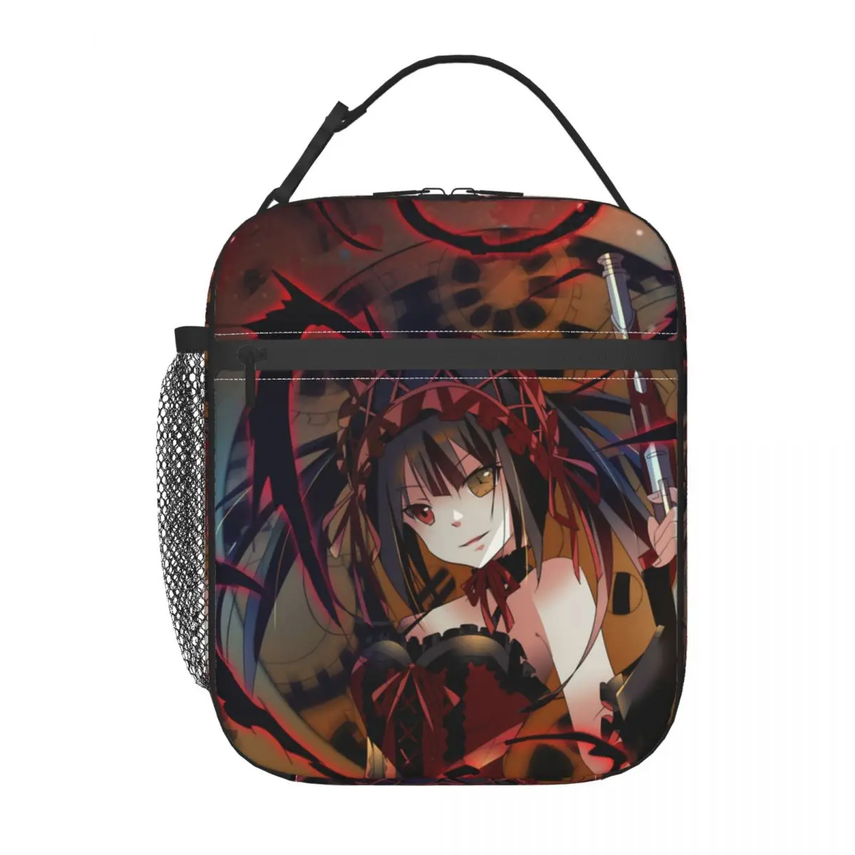 

DATE A LIVE Efreet Insulated Lunch Bags Food Box Reusable Cooler Thermal Lunch Boxes