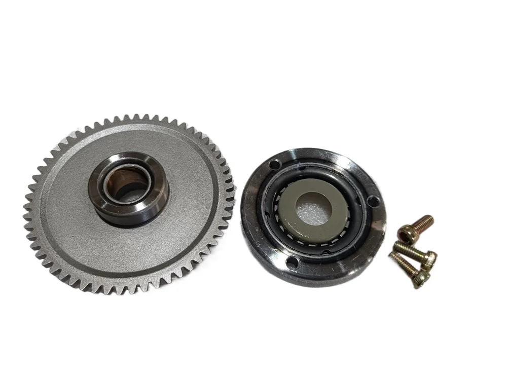 Motorcycle Cg 200 250 Starting Plate Body 20 Beads 57 Tooth Clutch Assembly