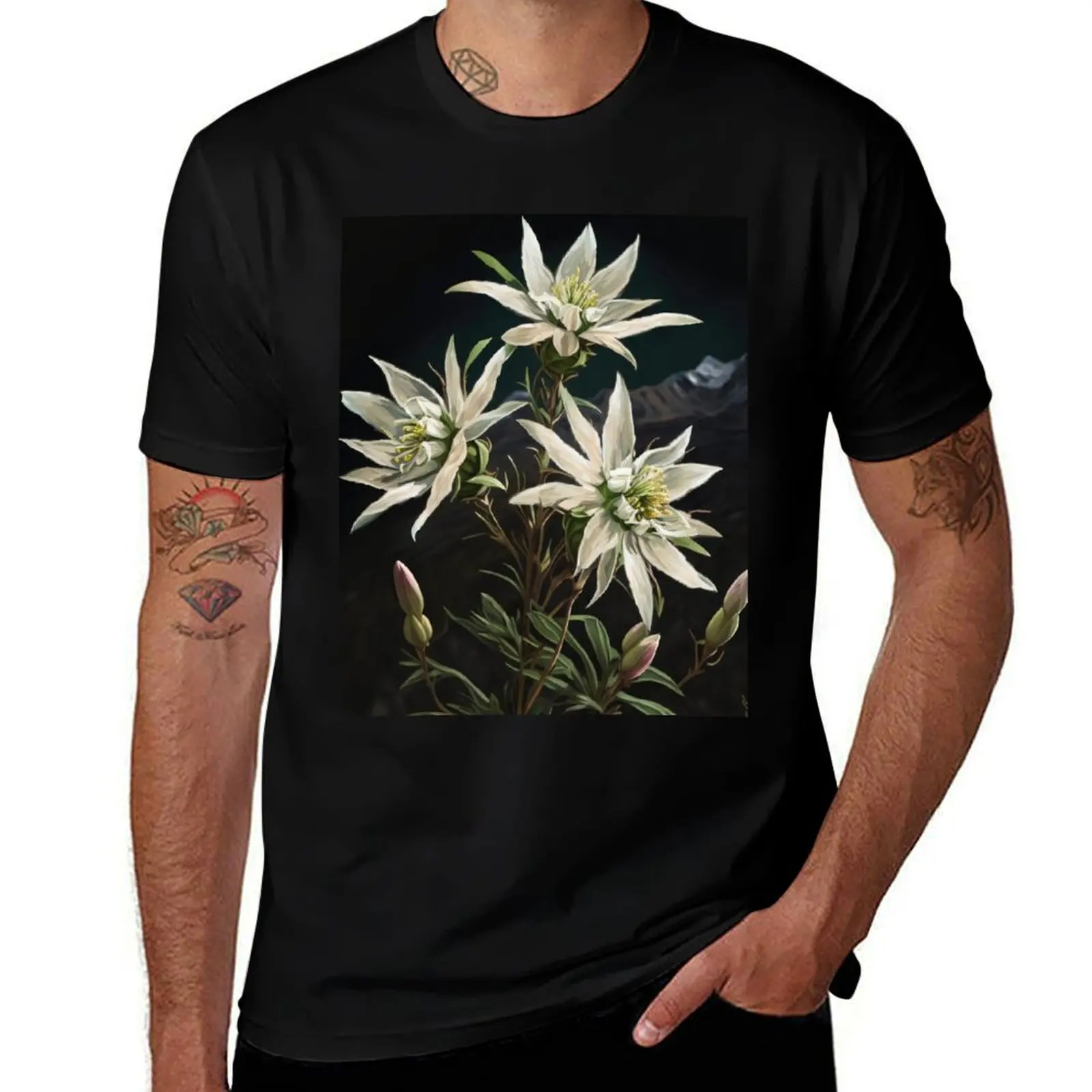 Edelweiss T-Shirt High Elasticity Sports T-Shirt
