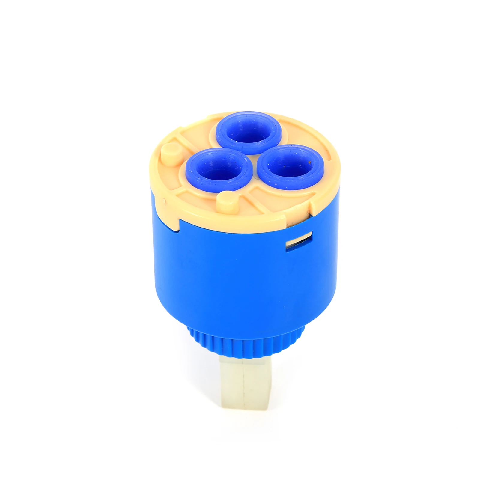 35/40mm Keramische Cartridge Water Mengkraan Innerlijke Controle Kraan Klep PP Plastic Blauw Praktische Keramische Cartridge kraan Water Mixer