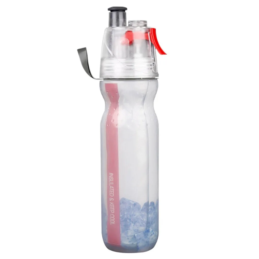 Sports Drink Spray Water Bottle Outdoor Bike Cycling Hiking Camping Sports Drink Bottle Container Cup 500ml