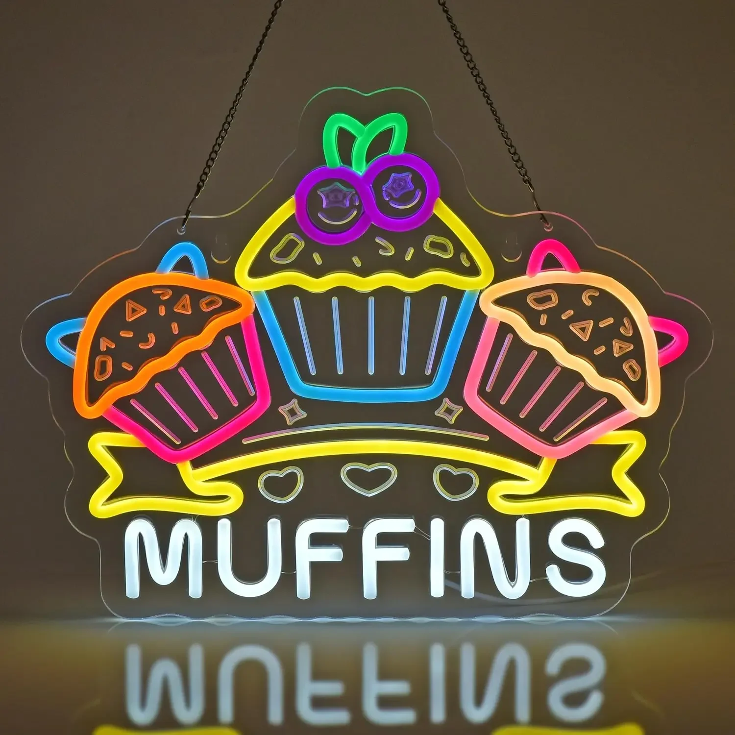 Muffins Neon Sign B… - image