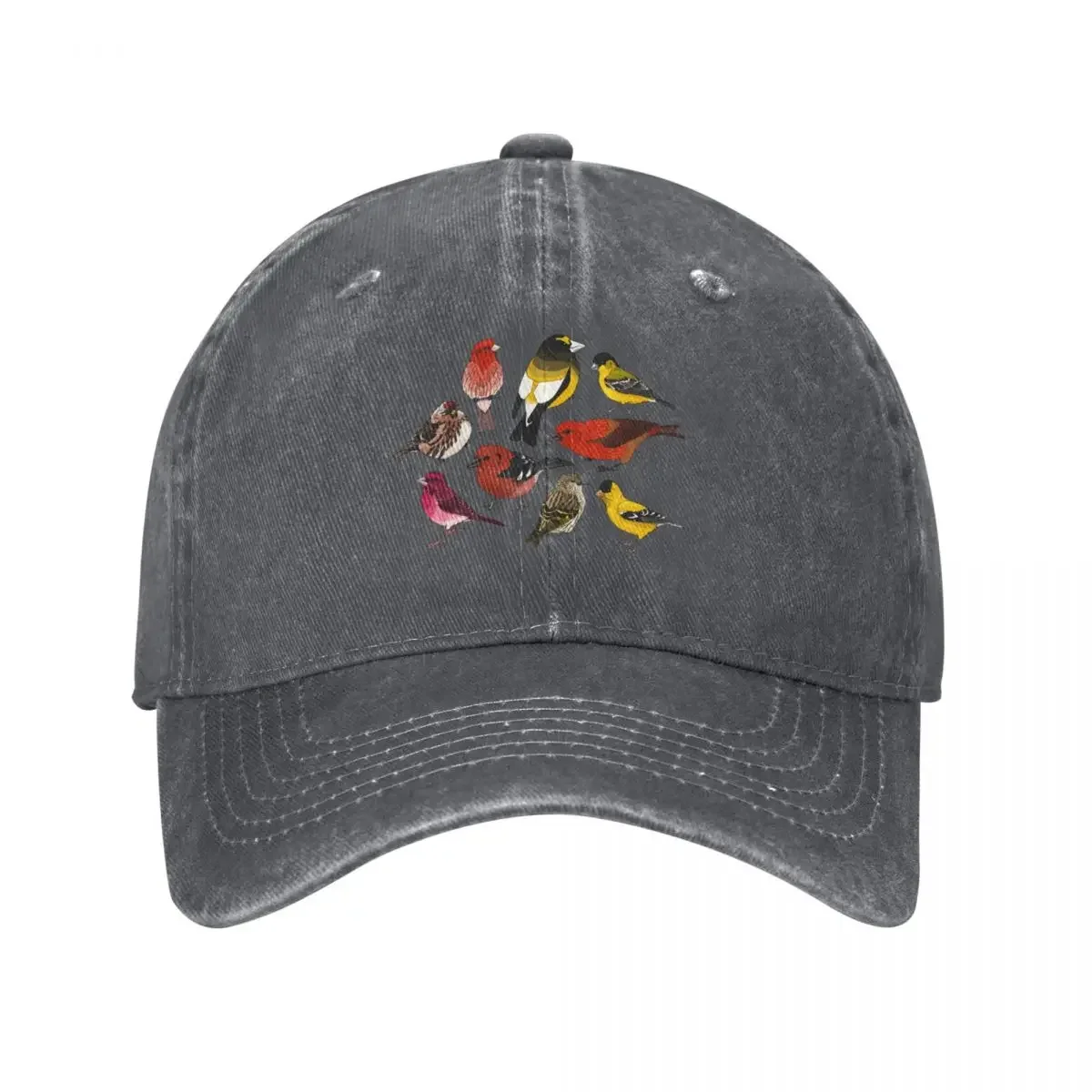 North American Finches Baseball Cap Hat Man Luxury Snap Back Hat Golf Wear Men Women's