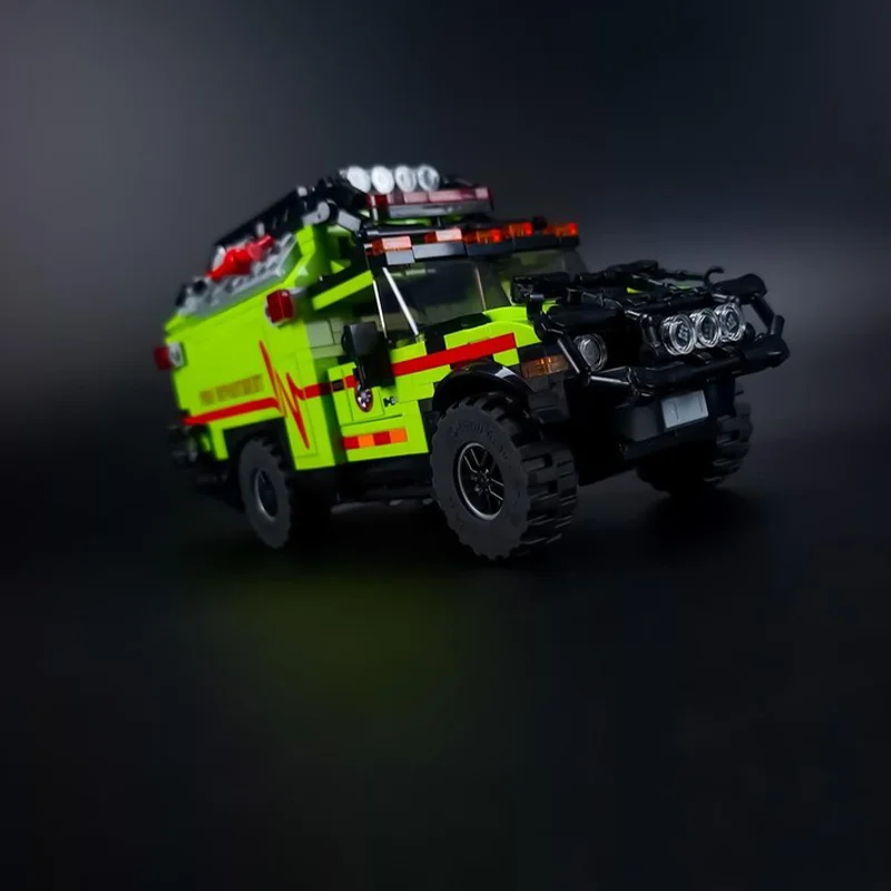 

Building Blocks Car Model MOC Speed Champion H2 Ratchet Racing Toy for Boys Adults Christmas Gift 717 Pieces