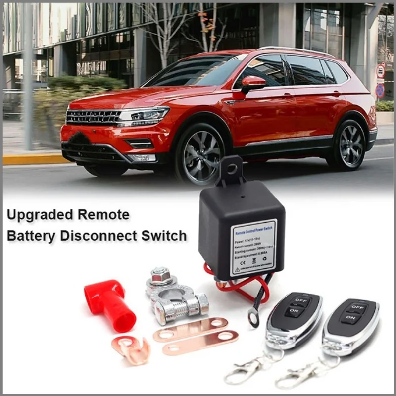 

Комплект: 12В 200А противоугонный выключатель аккумулятора для автомобиля с беспроводным дистанционным управлением и реле