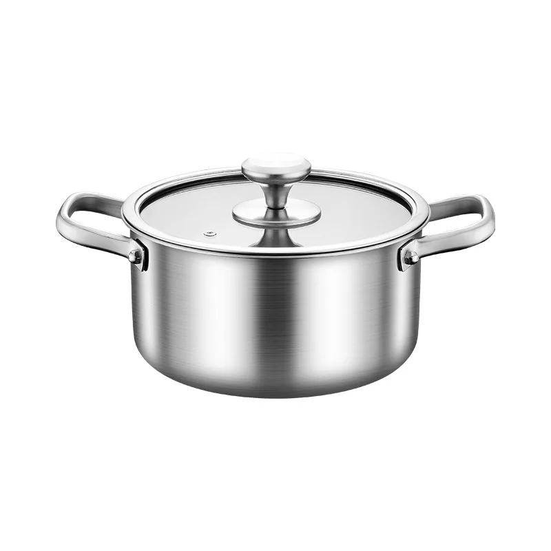 

Суп из нержавеющей стали 316, молоко, многофункциональный трехслойный стальной бытовой универсальный горшок для приготовления пищи без покрытия для детского питания