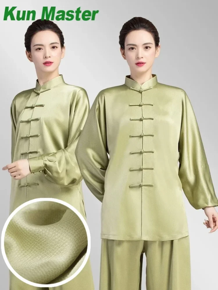 Kun Master Kung Fu Uniform Wushu Tai Chi Clothing Martial Arts Costume Competition Performance Chinese Traditional Clothes
