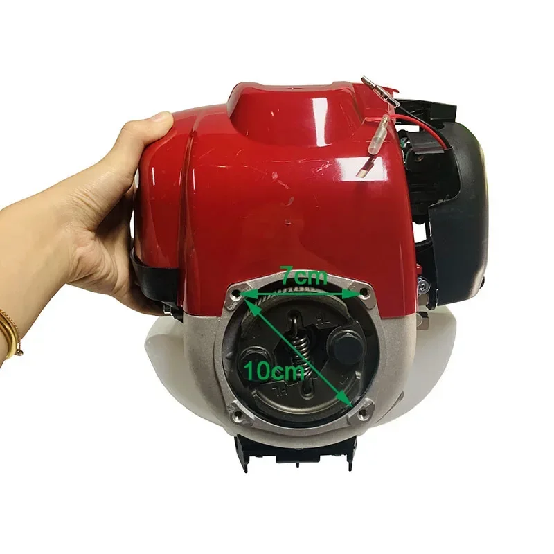 Imagem -02 - Stroke Gasolina Motor Stroke Gasoline Engine Cortador de Escova com 35.8cc 1.3hp Power Tools Gx35