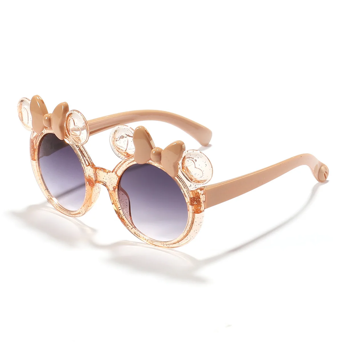 2025 Cartoon Cute Photo Concave Shaped Glasses Children's Bow Candy Colored Sunglasses For Girls, Trendy Sunglasses, image 6