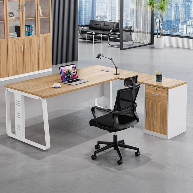 Multifunctional Wooden Office Desk Modern Computer Gaming Office Desk Decoration Conference Luxury Tavolino Lounge Furniture