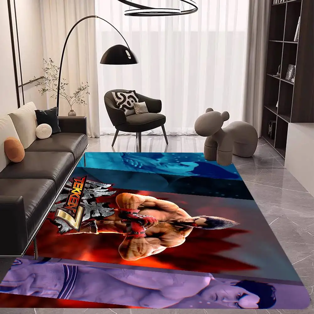 Tekken 8 K-Kazuya Mishima المدخل السجاد عدم الانزلاق غرفة الغسيل حصيرة الغسيل ديكور شرفة غرفة المعيشة الطفل منطقة السرير السجاد