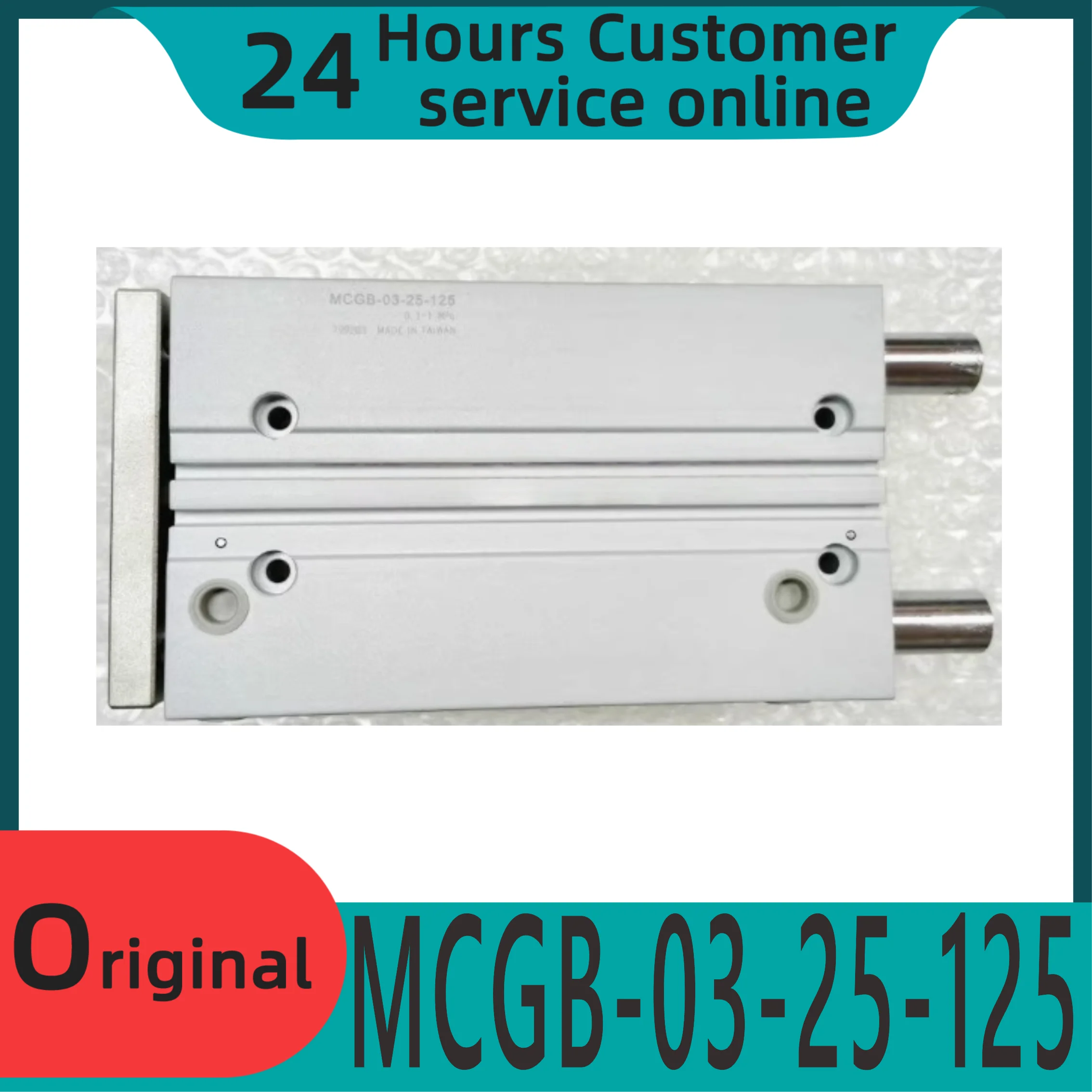 

Brand new original dual guide rod pneumatic cylinder MCGB-03-25-125