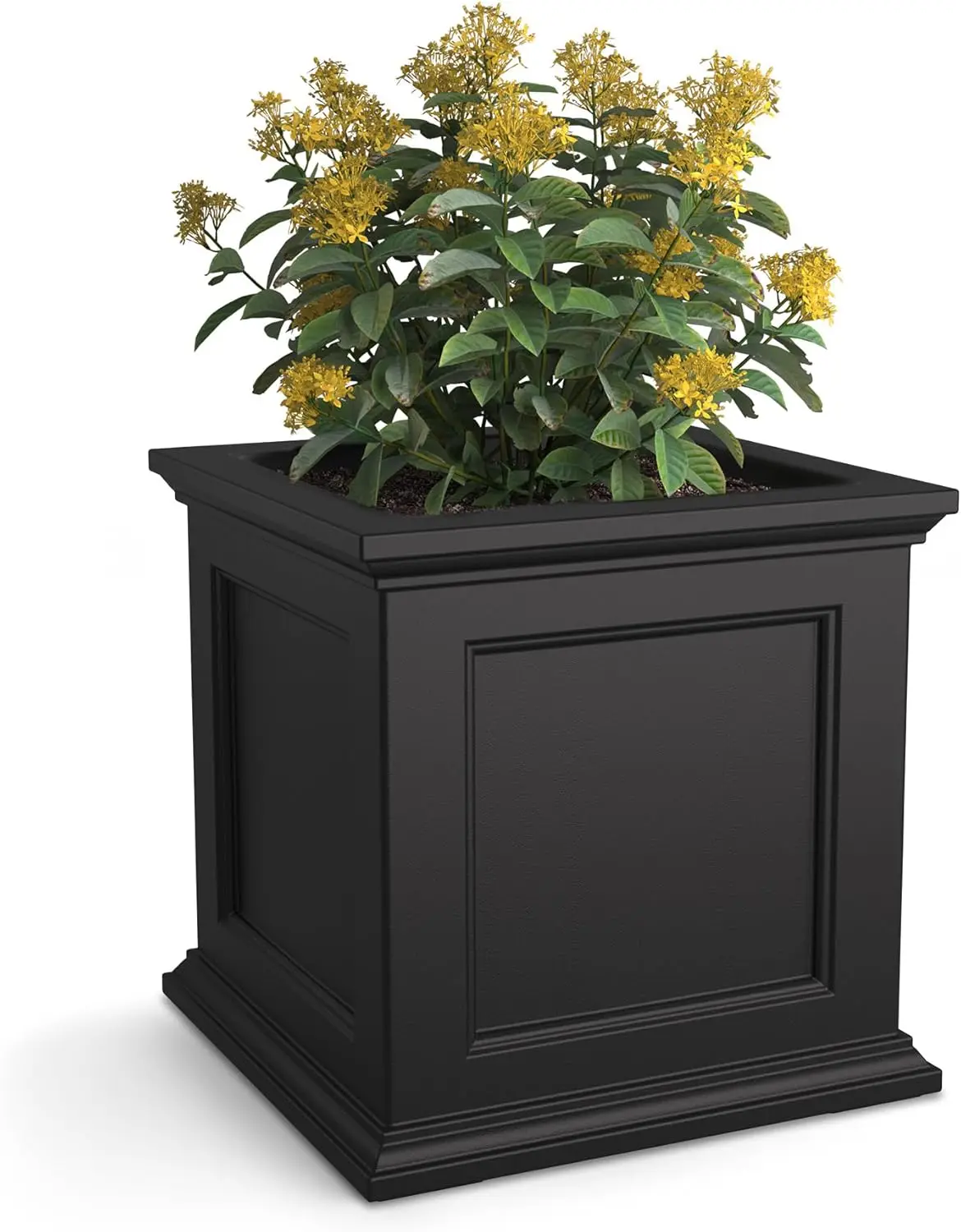 

Mayne 5825B Fairfield Planter, 20-Inch, Black