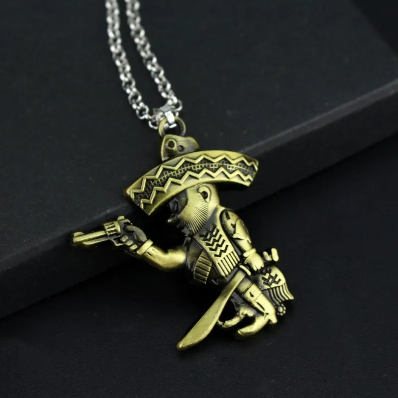 MC Bandidos Bandits Necklace Classic Pendant Movie Bronze Color Hot Sale Fashion For Worldwide Women Men Jewelry Accessories