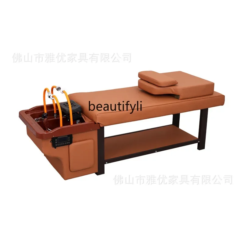 

YY New Thai hair treatment shampoo bed, hair salon barber shop special water circulation shampoo, bed