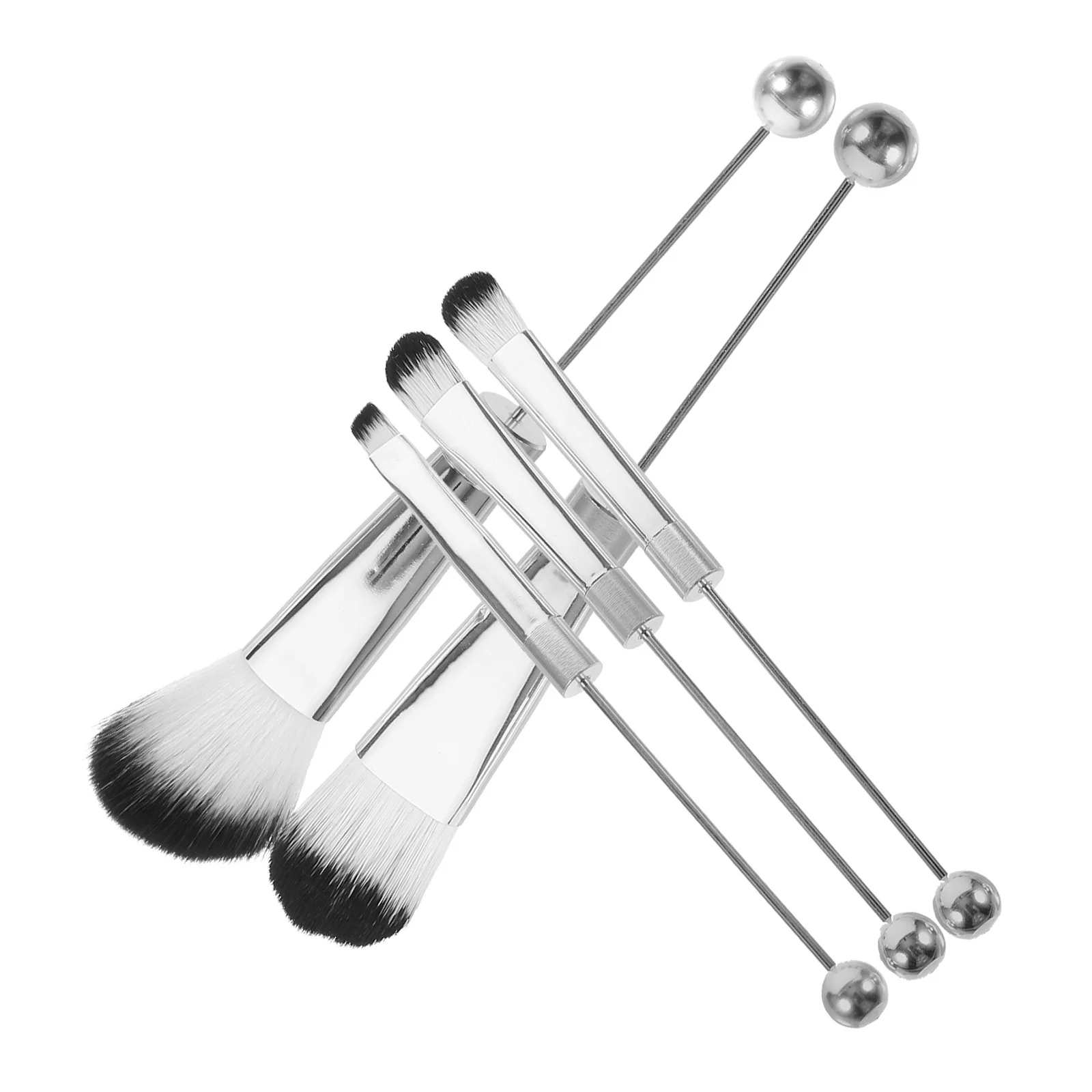 

1Set Makeup Brush Set Soft Bristles Compact Lightweight Travel Friendly Easy to Clean Professional Face Beauty Tools for Women