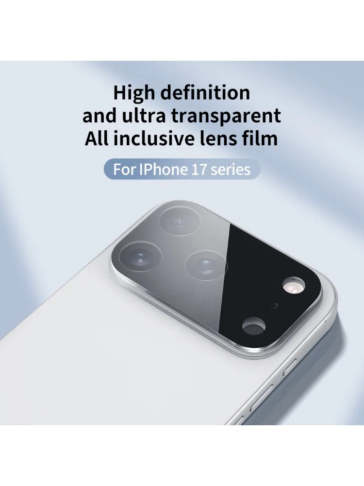 Für Apple iPhone 17 Air Pro Max 3D Kamera Objektiv Displayschutzfolien Für Apple IPhone 17 17 pro max 17 Air Kratzfeste Schutz Film
