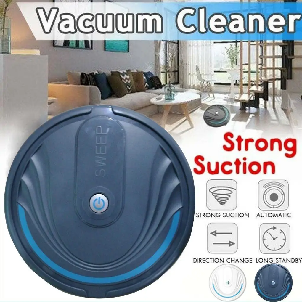 Intelligent Home Automatic Floor Robot Automatically Sweeping Scrubbing Mopping Floor Cleaning Machine