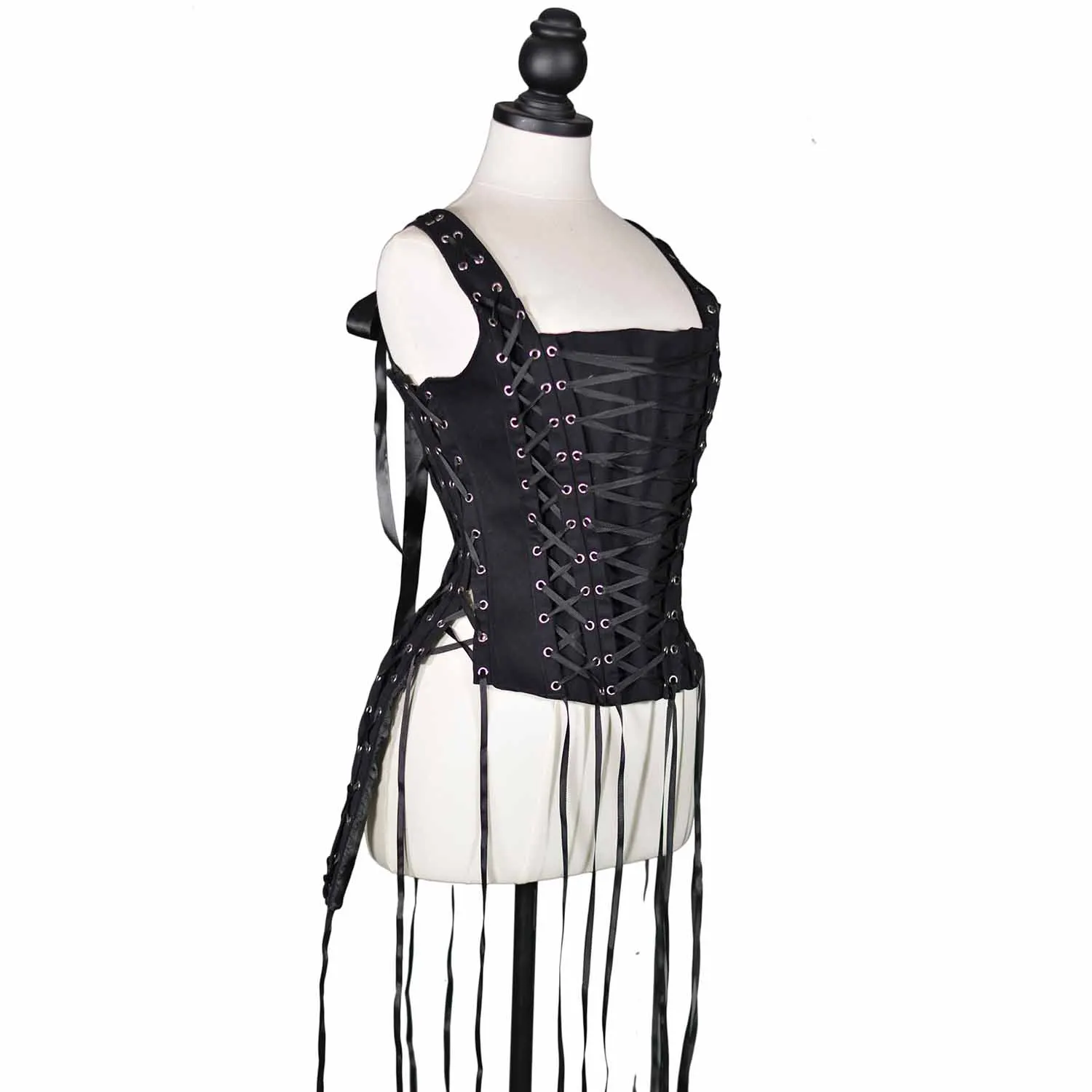 Women Renaissance Medieval Off Shoulder Steampunk Gothic Corsets Victorian Girls Pirate Costume