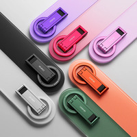 MA60 Foldable Magnetic Phone Tripod 0.8cm Ultra-Slim Dual-Sided Magnet Phone Tripod for Desktop Stand Livestreaming Vlog