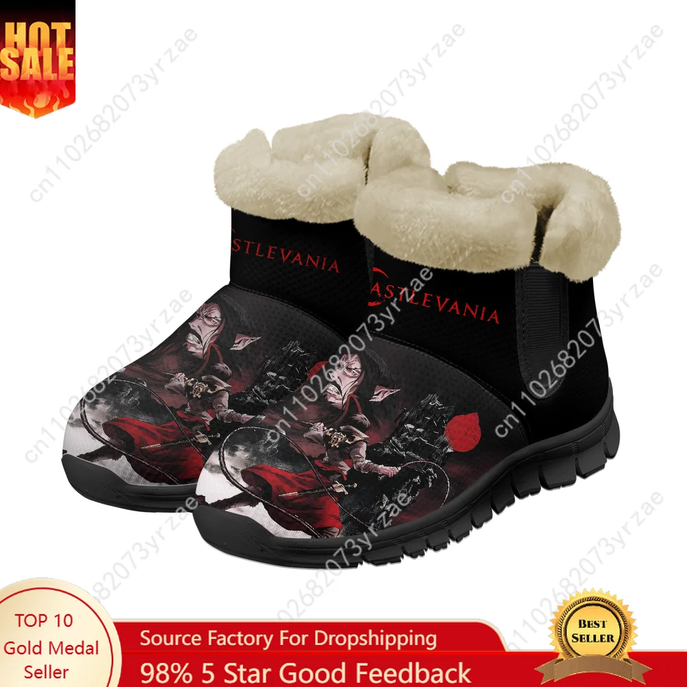 

Castlevania Snow Boot Mens Womens Teentager Comfortable Warm Boot High Quality Fashion Casual Lightweight Sneakers Custom Shoes