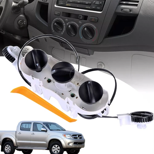 Para Toyota Hilux N70 2005 2011 AC conjunto de aire acondicionado calentador unidad de Control Panel interruptor 559000 K011 55900-0K011