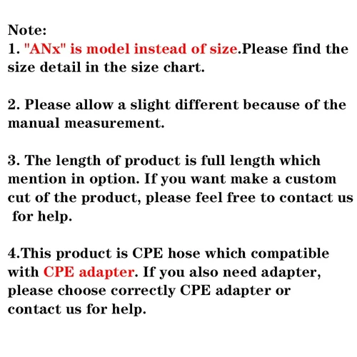 Imagen 2 del producto 1M/2M/3M/4M/5M AN4 AN6 AN8 AN10 manguera de combustible de coche enfriador de Gas y aceite tubo de línea tubo de nailon acero inoxidable trenzado interior de goma CPE