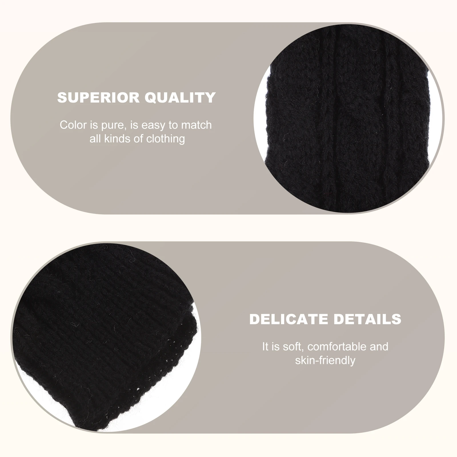 

4pcs Winter Knitted Half Finger Arm Sleeves for Women Knitted Sleeves Practical Outdoor Fitness Shaping Gloves