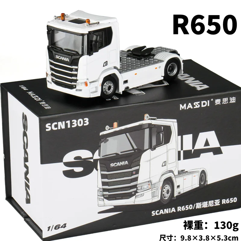 1/64 MASDI MASSDI SCANIA 770S トラクターヘッド New Masdi 1:64 Scania R500 770s R650 Civilian Trailer Transport