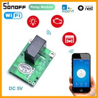 SONOFF RE5V1C-5V Wifi Inching/Selflock Relay Switch Module Work With EWelink APP Smart Home DIY Control Switch