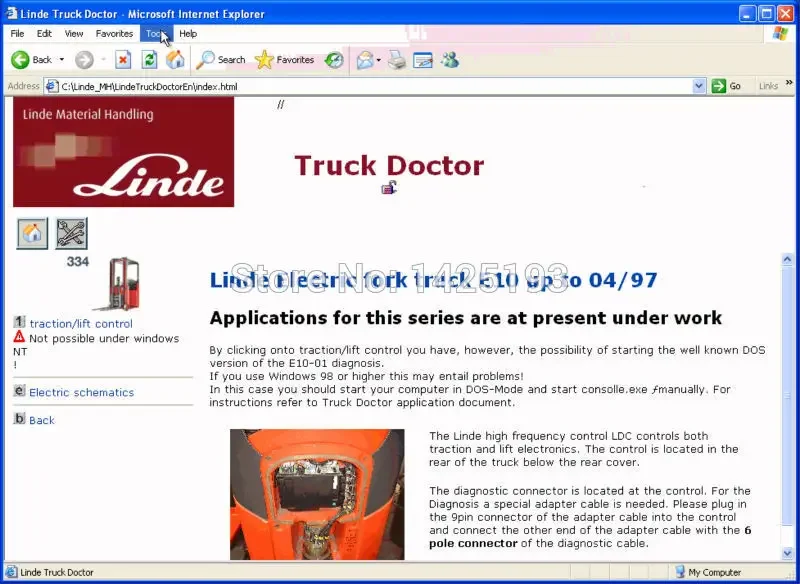 Linde Pathfinder 3.6.11 [1.2020]+Truck Doctor 2.01.05+ Service Guide LSG 5.2.2 Never expired