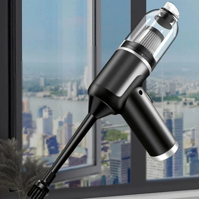 Aspirapolvere aspirapolvere Wireless ricaricabile gonfiabile 120W ad alta potenza per la pulizia portatile portatile dell'auto dell'aeratore domestico