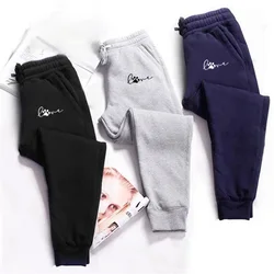 Women's Drawstring Sweatpants Brand Print Fashion Cargo Short Men Cropped Trousers Summer Casual Jogging Track Pants