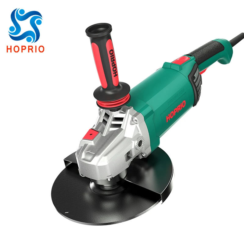 HOPRIO 9 INCH 2600W  Brushless Angle Grinder