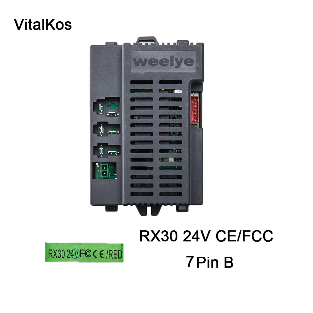 Vitalkos weelye rx30 24v empfänger ce/fcc kinder elektroauto 2,4g bluetooth sender (optional) hochwertige empfänger autoteile