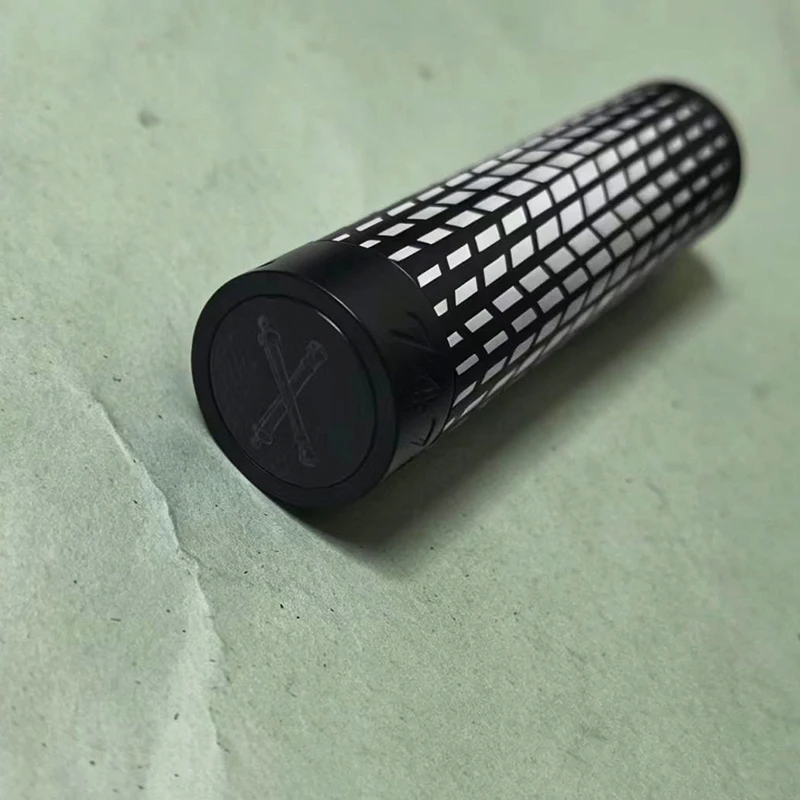 DIY Blackout Mech Mod 18650 Pil 316ss Cam Tüp 510 Blaze Solo Tankı için Mekanik Mech Modları Dekoratif aksesuarlar