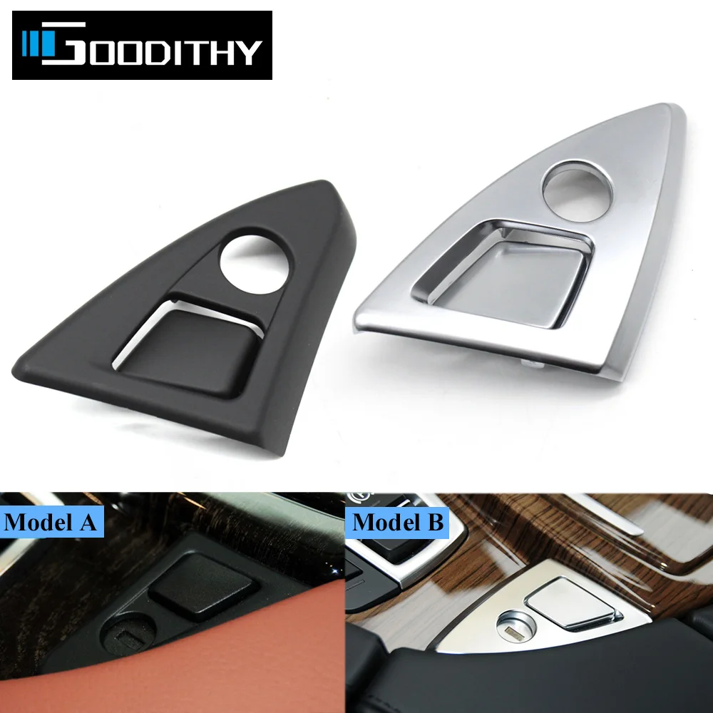 

LHD RHD Car Interior Front Console Panel Armrest Box Switch Button Knob Cover Trim For BMW 5 Series F10 F11 F18 520 2011-2017