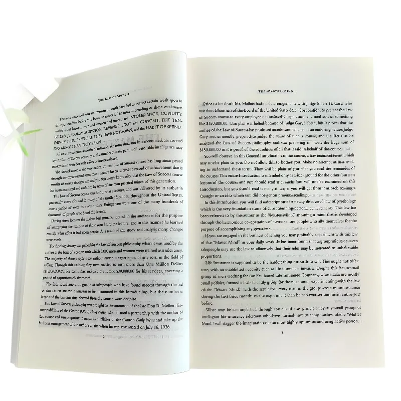 The Law of Success by Napoleon Hill: Original English Edition - Classic Personal Development & Business Motivation Bestseller