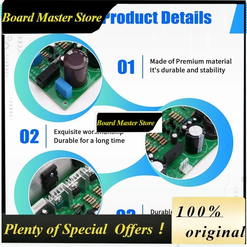 BoMaSNew Tech Amplifier Board (Capacitorsx4) + Free Wiring Sound Amplificador AC24-30V Heavy Sound Amplifier Board