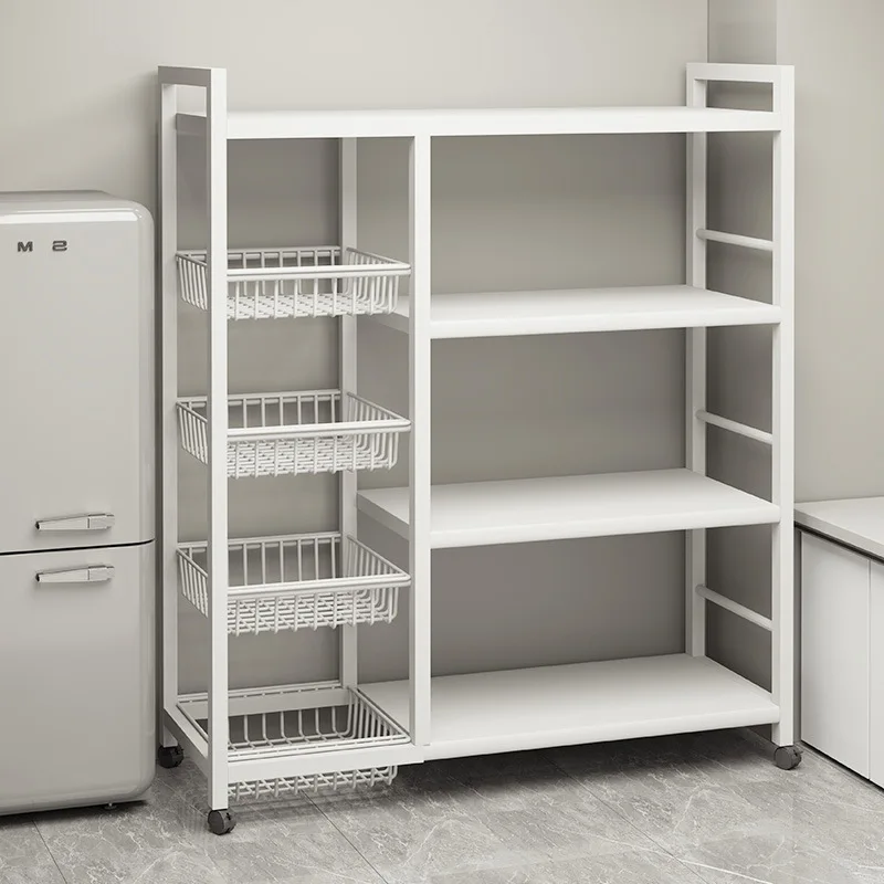 

Kitchen shelves Floor-to-ceiling multi-layer household wall grocery shelves