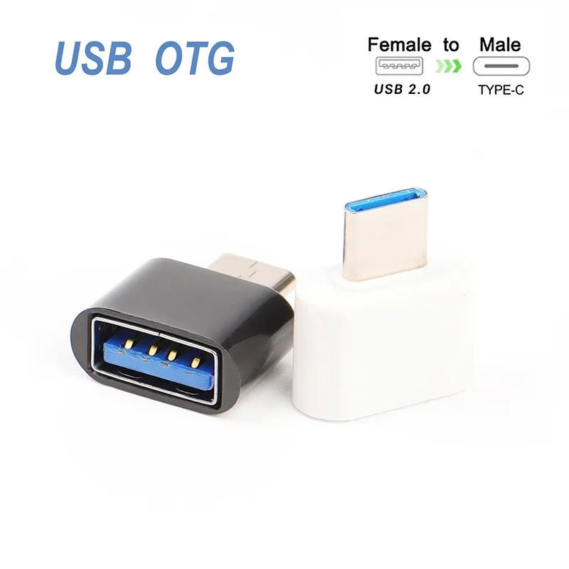 

1-5pcs USB 3.0 To Type C OTG Charger Adapter Connector Type-C Male To USB 2.0 Female Adapter Converter For MacBook Laptop Xiaomi