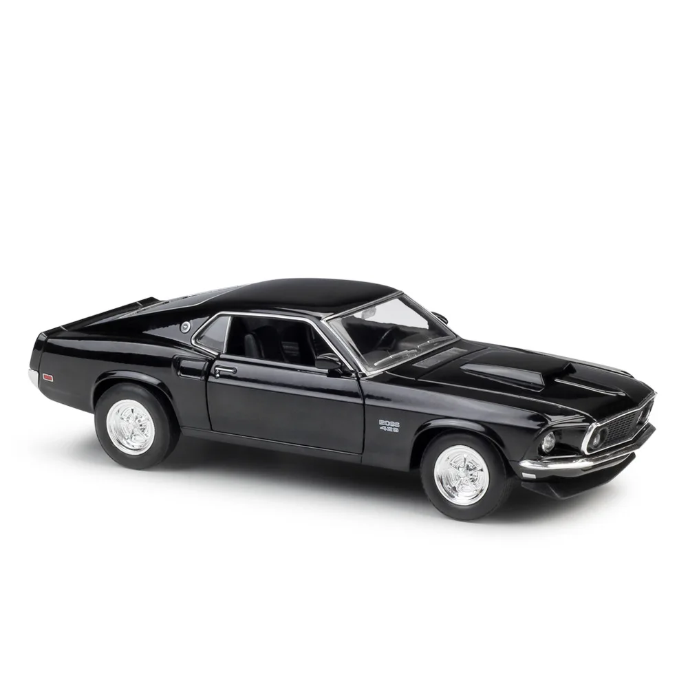 Maßstab 1:24 Diecast Simulator Legierung Modell Auto 2015 Ford Mustang GT 1969 Ford Mustang 429 Metall Spielzeug Rennwagen Spielzeug Für Kinder Geschenk