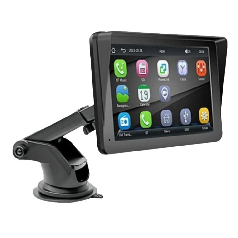 For IOS Phones 7-inch Touchscreen Portable Car Multimedia Player Multimedia Player Dual-band WiFi 1024x600 Resolution